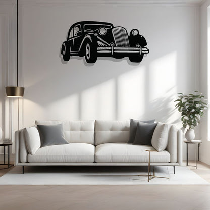 Vintage Car Wall Art | Wall Decoration | (15 X28 INCH)