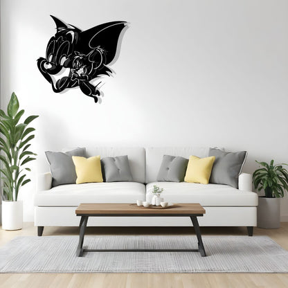 Tom & Jerry Wall Art |(25X25 INCH)