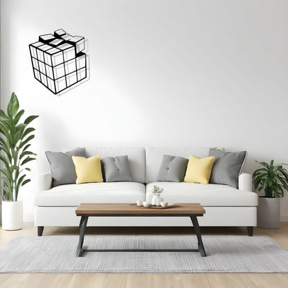 Rubix cube Wall Art (25X25 INCH)