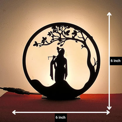 Shree Krishna table lamp Art