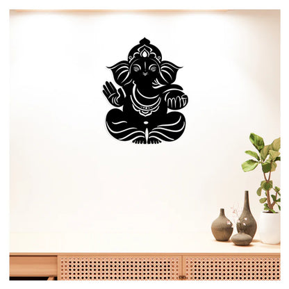 Ganpati Bapa Metal Art | (20X25 INCH)