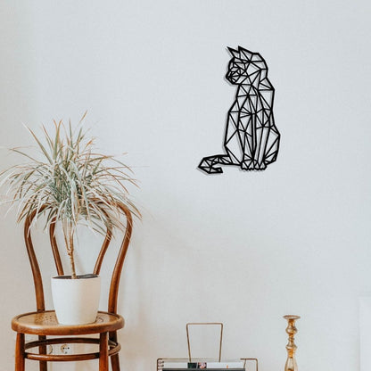 Cat Wall Art | Wall Decoration | (12X25 INCH)