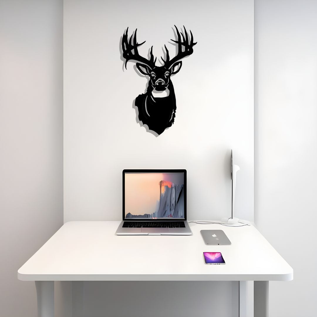 Deer Wall Art | Wall Decoration | (17X25 INCH)