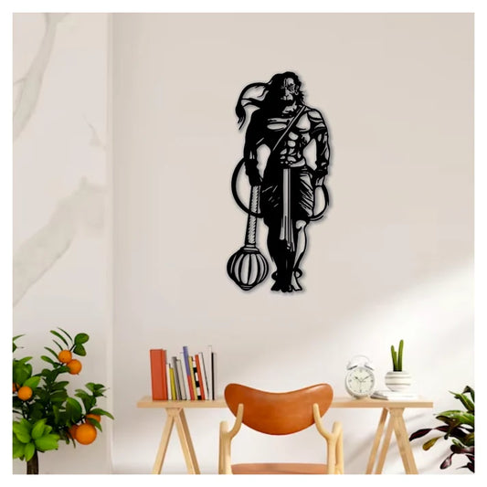 Lord Hanuman Wall Art (12X25 INCH)